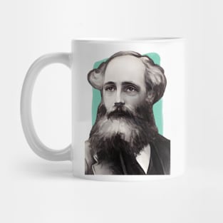 Scottish Mathematician James Clerk Maxwell illustration Mug